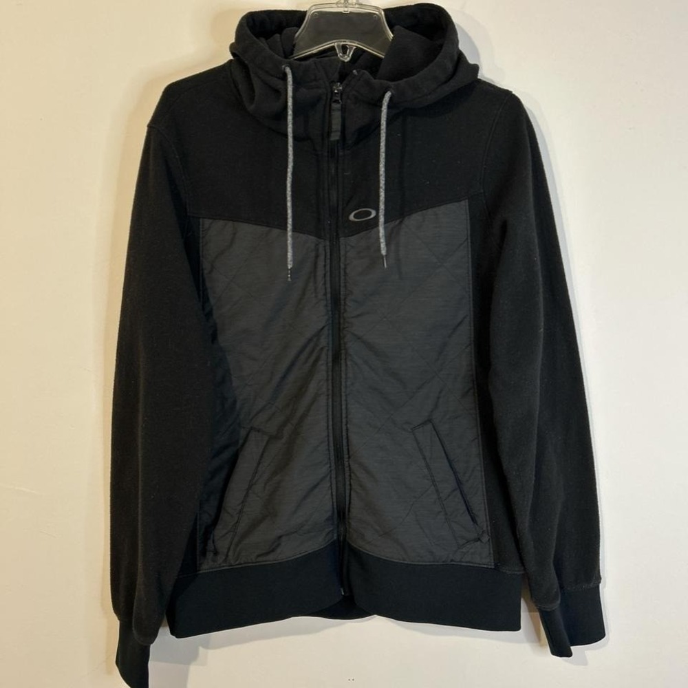 Oakley black and grey hoodie size large